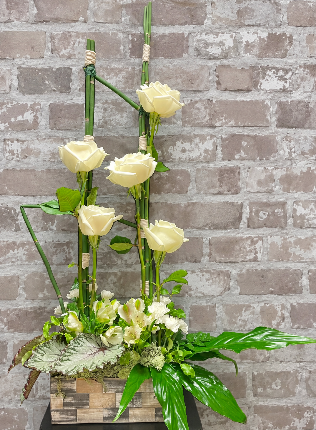 Architectural Flower Arrangement